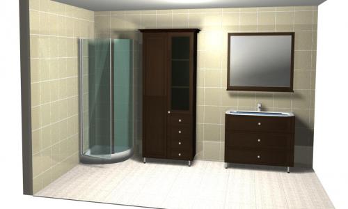 Проект Ванная комната на заказ|ИНТЕРЬЕР САЛОН 3D